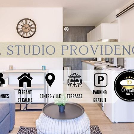 Le Studio Providence - Parking Prive - Terrasse Troyes Luaran gambar
